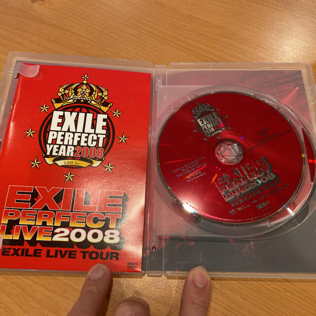 EXILE　LIVE　TOUR　EXILE　PERFECT　LIVE　2008  エンタメ/ホビーのDVD/ブルーレイ(舞台/ミュージカル)の商品写真