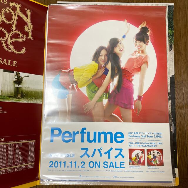 非売品 Perfume パフューム シングル告知ポスター スパイス
