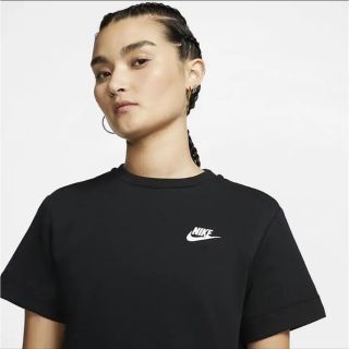 ナイキ(NIKE)の【値引】NIKE ♡ ナイキ　ワンピースドレス　Tシャツロング(Tシャツ(半袖/袖なし))