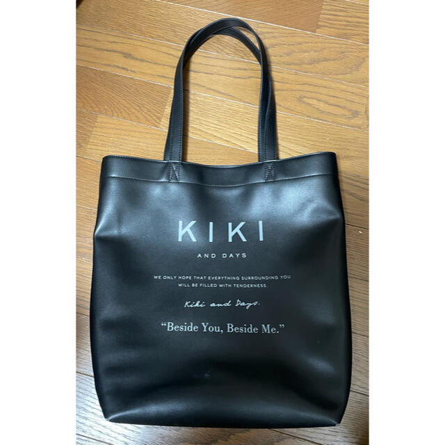 KIKI AND DAYS エコレザー　トートバッグ レディースのバッグ(トートバッグ)の商品写真