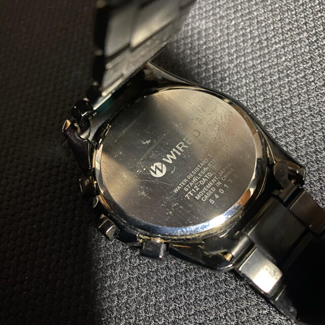 WIRED(ワイアード)の【美品】SEIKO WIRED 腕時計  メンズの時計(腕時計(アナログ))の商品写真