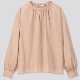 ユニクロ(UNIQLO)のハイネックボリュームスリーブブラウス(長袖)(シャツ/ブラウス(長袖/七分))