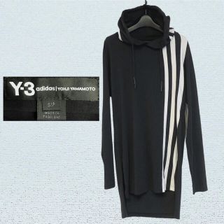 Y-3 ロング丈 パーカー アウター ロングシャツ フードシャツ