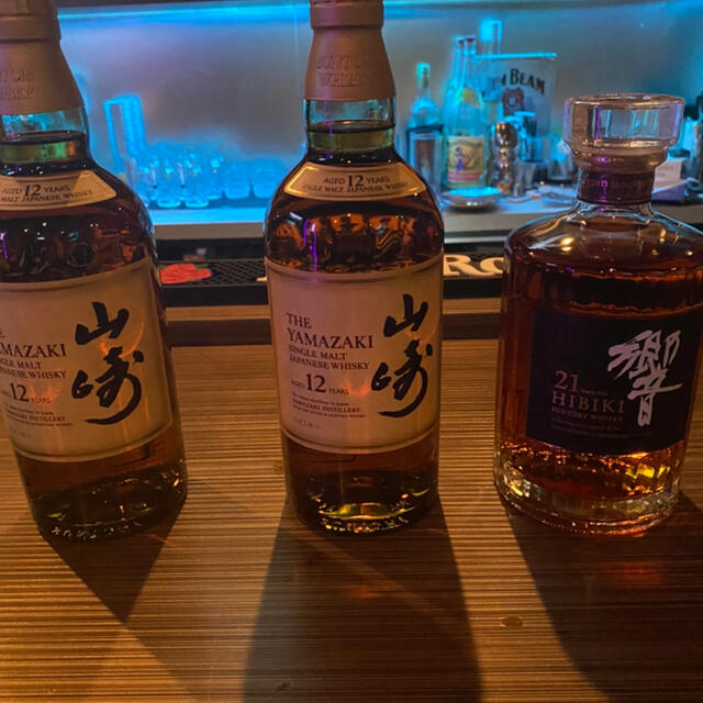 SALE/37%OFF】 サントリー - 響21年箱なし×1本 山崎12年箱なし×2本