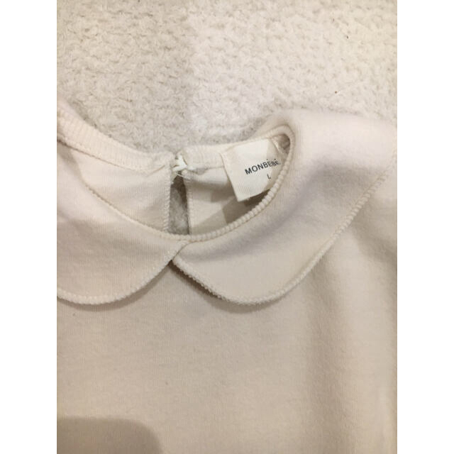 monbebe 丸襟ロンパース キッズ/ベビー/マタニティのベビー服(~85cm)(ロンパース)の商品写真