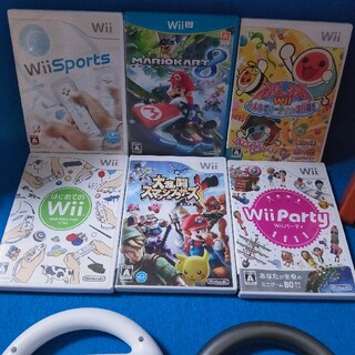 Wii U - Wiiu 豪華本体 カラフルリモコン 太鼓の達人 マリオカートWii 