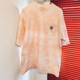 カーハート(carhartt)のcarhartt : タイダイ柄Tシャツ(Tシャツ/カットソー(半袖/袖なし))