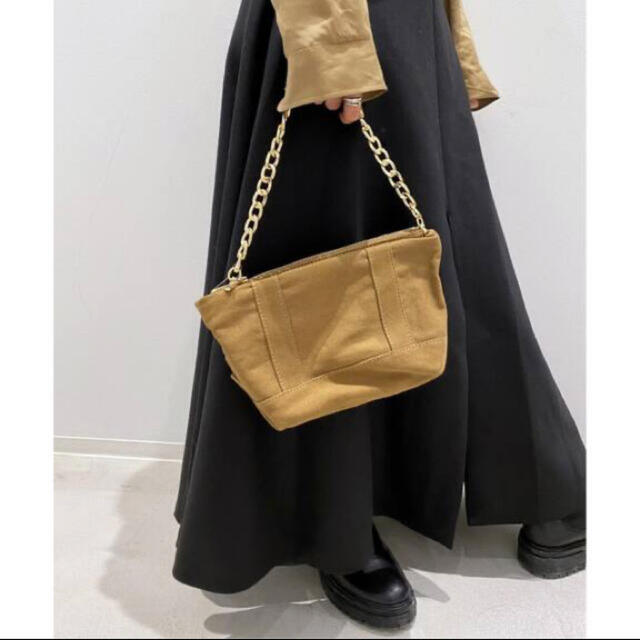 L'Appartement DEUXIEME CLASSE(アパルトモンドゥーズィエムクラス)の 【GOOD GRIEF/グッドグリーフ】Canvas Cluch Bag(S) レディースのバッグ(クラッチバッグ)の商品写真