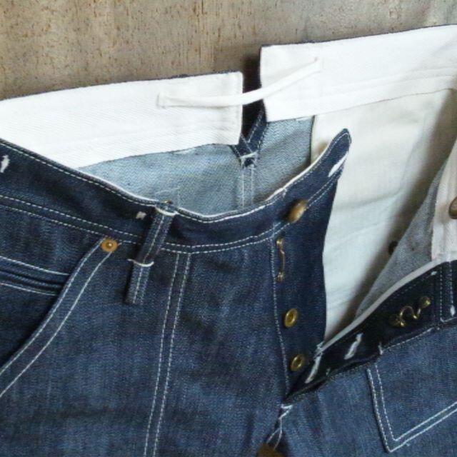 Levi's - 未使用 A(LeFRUDE)E ベイカーパンツ 岡山デニムの通販 Levi's - 未使用 A(LeFRUDE)E ベイカーパンツ 岡山デニムの通販