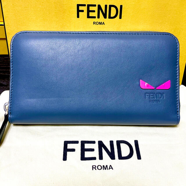 FENDI(フェンディ)の【未使用新品】FENDI フェンディ 長財布 モンスター バグス 高級✨ メンズのファッション小物(長財布)の商品写真