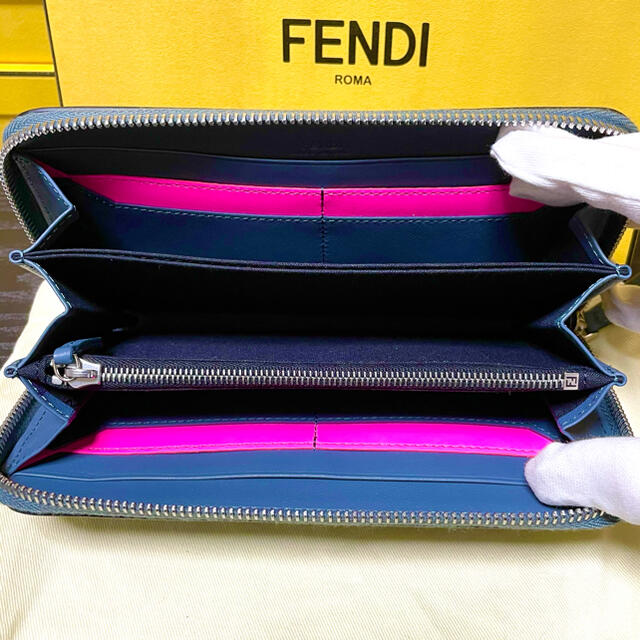 FENDI(フェンディ)の【未使用新品】FENDI フェンディ 長財布 モンスター バグス 高級✨ メンズのファッション小物(長財布)の商品写真