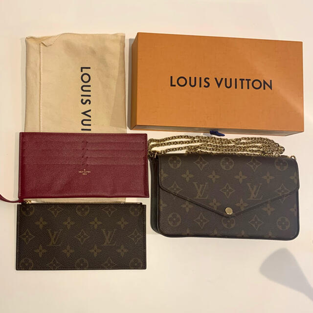 LOUIS VUITTON - ポシェットフェリシー ルイヴィトン モノグラム