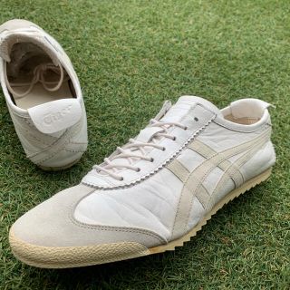 オニツカタイガー(Onitsuka Tiger)の美品25 日本製！オニツカタイガー メキシコ66スリッポン デラックス F450(スニーカー)