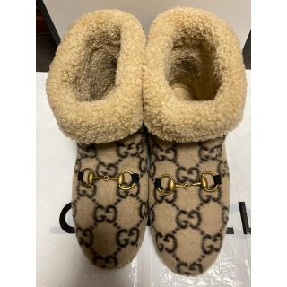 グッチ(Gucci)の★GUCCI★ホースビットメリノウールアンクルブーツ(ブーツ)