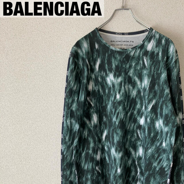 BALENCIAGA FALL-WINTER 2013-2014 切替Tシャツ