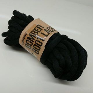 BURTON バートン 【BOOTS LACES】 黒 240cm 換え紐(ブーツ)