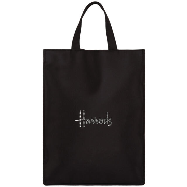 Harrods ハロッズ スワロフスキー クリスタル ロゴ ショッパー バッグバッグ