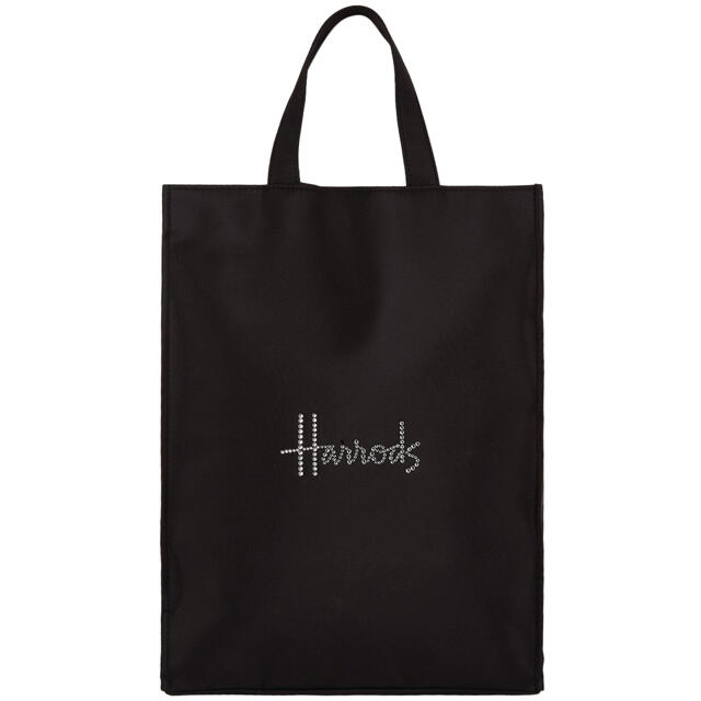 Harrods(ハロッズ)のHarrods ハロッズ スワロフスキー クリスタル ロゴ ショッパー バッグ レディースのバッグ(トートバッグ)の商品写真