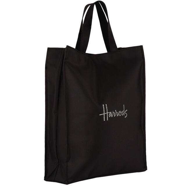 Harrods(ハロッズ)のHarrods ハロッズ スワロフスキー クリスタル ロゴ ショッパー バッグ レディースのバッグ(トートバッグ)の商品写真