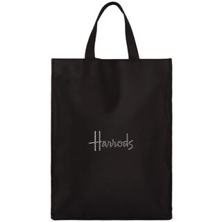ハロッズ(Harrods)のHarrods ハロッズ スワロフスキー クリスタル ロゴ ショッパー バッグ(トートバッグ)