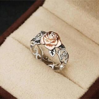 みるきい様専用 美しい薔薇がモチーフのゴージャスリング 指輪(リング(指輪))