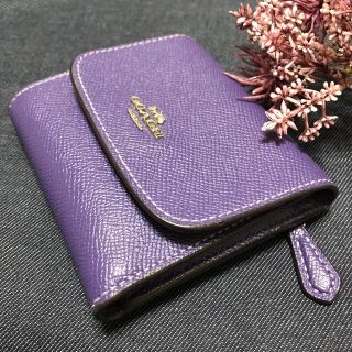 コーチ(COACH) 折り財布(メンズ)（パープル/紫色系）の通販 9点