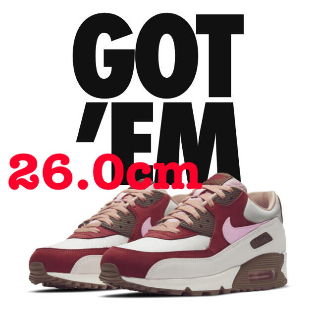 AIR MAX 90 BACON エア マックス ベーコン 26.0 NIKE