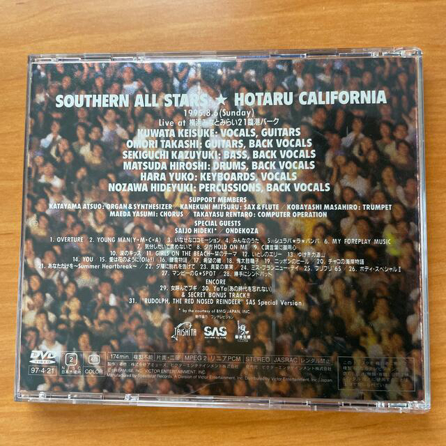 ホタル　カリフォルニア DVD