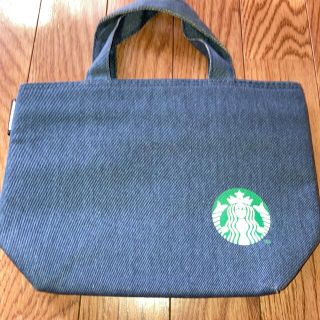 スターバックスコーヒー(Starbucks Coffee)のスターバックスデニム素材 保冷バッグ★新品未使用★(その他)