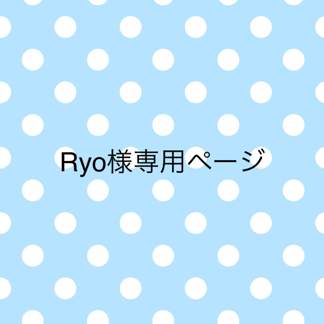 新製品情報も満載 Ryo様専用ページ その他