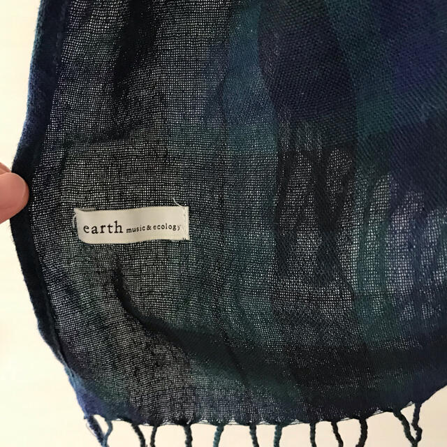 earth music & ecology(アースミュージックアンドエコロジー)のストール❁⃘ブラックウォッチ柄❁⃘大判 レディースのファッション小物(ストール/パシュミナ)の商品写真