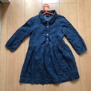 ギャップ(GAP)の【GAP】110cm デニムワンピース　GAP DENIM(ワンピース)