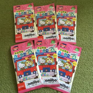 ニンテンドースイッチ(Nintendo Switch)の6パック amiibo カード サンリオ どうぶつの森 アミーボ(カード)