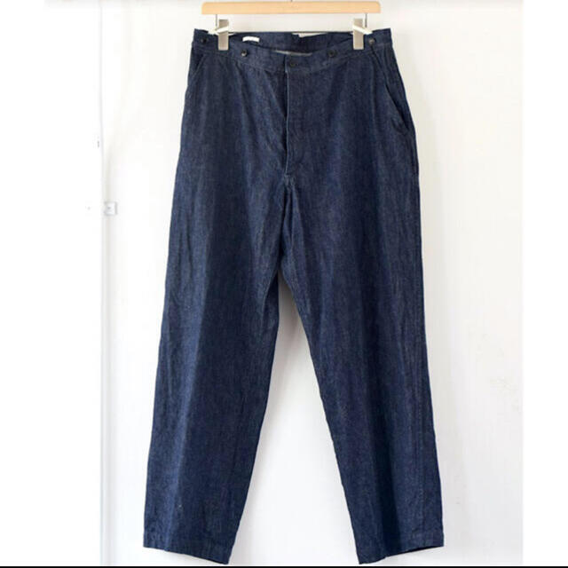 COMOLI 20SS デニムオーバーパンツ NAVY 1パンツ