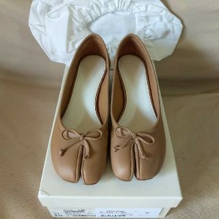 マルタンマルジェラ(Maison Martin Margiela)の最終お値下げ　美品　Martin Margiela　ベージュ36　足袋バレエ(ハイヒール/パンプス)