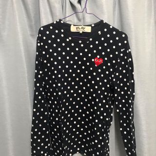 コムデギャルソン(COMME des GARCONS)のCOMME des GARÇONS PLAY ドットTシャツ(Tシャツ/カットソー(七分/長袖))