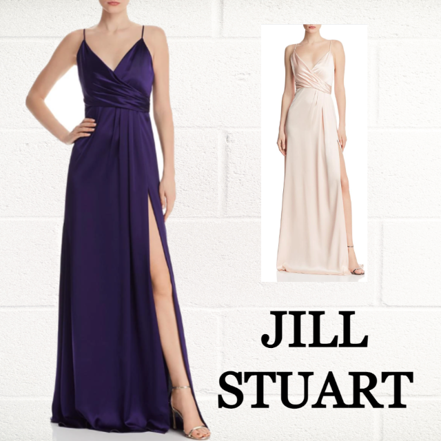 ★SALE☆【JILLSTUART】サテンラップイブニングドレスのサムネイル