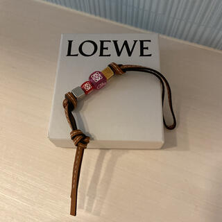 ご専用☆ロエベ　ダイスチャーム　LOEWE  アナグラム　レザーストラップ