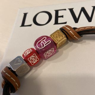 ご専用☆ロエベ　ダイスチャーム　LOEWE  アナグラム　レザーストラップ