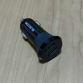 エレコム(ELECOM)のシガーソケット　USB２口　ELECOM(車内アクセサリ)