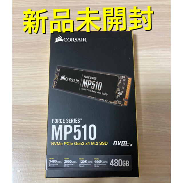 新品 Corsair MP510 480GB CSSD-F480GBMP510B