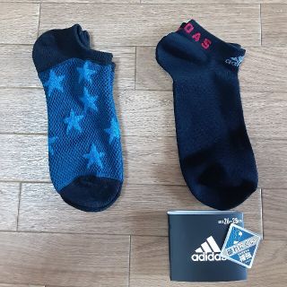 アディダス(adidas)のtoko様　送料込　スニーカーソックス2足セット　アディダス他(ソックス)