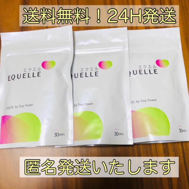 【新品未開封】大塚製薬 エクエル パウチ 120粒(30日分) ×3個 送料無料