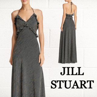 ジルスチュアート(JILLSTUART)の★SALE☆【JILLSTUART】メタリックレインボーイブニングドレス(ロングワンピース/マキシワンピース)