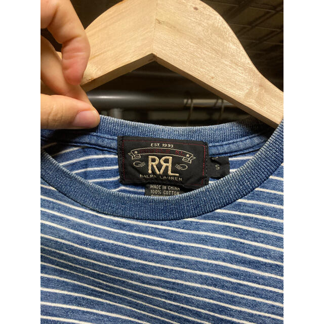 RRL(ダブルアールエル)のRRL メンズ sサイズ Tシャツ ボーダー 美品 ダブルアールエル メンズのトップス(Tシャツ/カットソー(半袖/袖なし))の商品写真