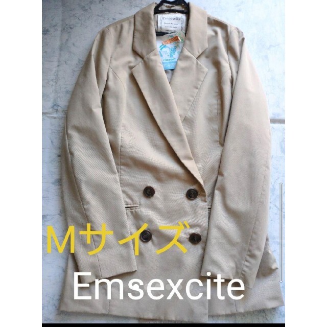 EMSEXCITE(エムズエキサイト)のEmsexcite トレンチコート Mサイズ レディースのジャケット/アウター(トレンチコート)の商品写真