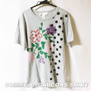 コムデギャルソン(COMME des GARCONS)の【COMME des GARCONS SHIRT】フリーハンドドット カットソー(Tシャツ(半袖/袖なし))