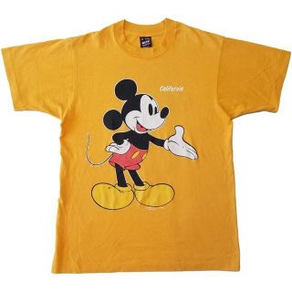 ディズニー(Disney)の激レア！ 90's vintage Disney Mickey S/S Tee(Tシャツ/カットソー(半袖/袖なし))