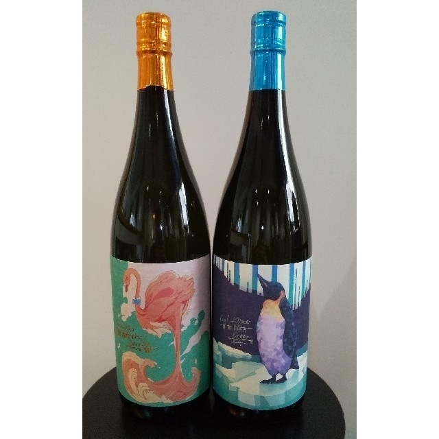 芋焼酎flamingo orange & coolmint green 二本組 芋焼酎flamingo orange & coolmint green 二本組