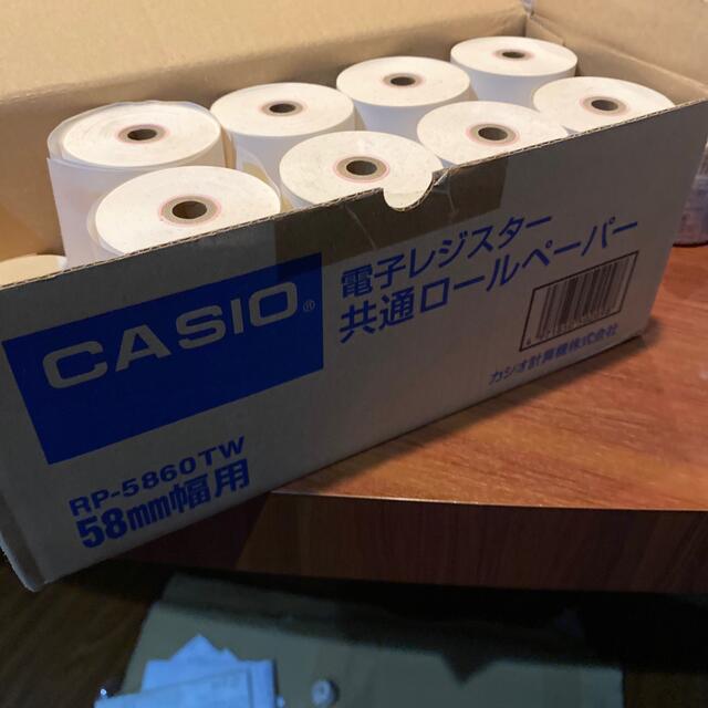 CASIO(カシオ)の電子レジスター　共通ロール紙　18ロール　‼️ インテリア/住まい/日用品のオフィス用品(店舗用品)の商品写真